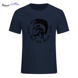 NEW Diesel only the brave Diesel print men tshirt funny fashion T shirts cool shirt for men men casual top Harajuku T-shirt