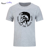 NEW Diesel only the brave Diesel print men tshirt funny fashion T shirts cool shirt for men men casual top Harajuku T-shirt