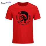 NEW Diesel only the brave Diesel print men tshirt funny fashion T shirts cool shirt for men men casual top Harajuku T-shirt