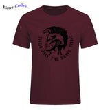 NEW Diesel only the brave Diesel print men tshirt funny fashion T shirts cool shirt for men men casual top Harajuku T-shirt