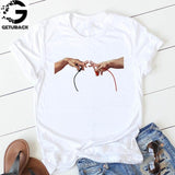 2020 Tees Women T Shirt Print Letter T-shirt Casual White Black Pink Short Sleeve Cotton Tops Summer Brand clothing