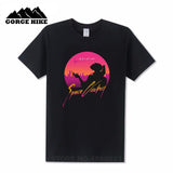 T-Shirt New brand clothing top T shirts Summer style cotton custom 3, 2, 1, Let's jam Cowboy Bebop T shirst Streetwear  harajuku