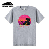 T-Shirt New brand clothing top T shirts Summer style cotton custom 3, 2, 1, Let's jam Cowboy Bebop T shirst Streetwear  harajuku