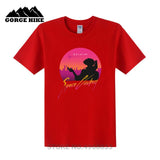 T-Shirt New brand clothing top T shirts Summer style cotton custom 3, 2, 1, Let's jam Cowboy Bebop T shirst Streetwear  harajuku