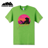 T-Shirt New brand clothing top T shirts Summer style cotton custom 3, 2, 1, Let's jam Cowboy Bebop T shirst Streetwear  harajuku