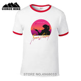 T-Shirt New brand clothing top T shirts Summer style cotton custom 3, 2, 1, Let's jam Cowboy Bebop T shirst Streetwear  harajuku
