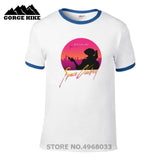 T-Shirt New brand clothing top T shirts Summer style cotton custom 3, 2, 1, Let's jam Cowboy Bebop T shirst Streetwear  harajuku