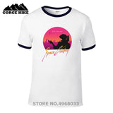T-Shirt New brand clothing top T shirts Summer style cotton custom 3, 2, 1, Let's jam Cowboy Bebop T shirst Streetwear  harajuku