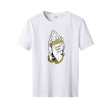 WWKK Men‘s T-Shirst Round Neck 2019 O-neck Solid Summer Fashion Tees Male T-Shirt Male Tops Print Shirt Trend Black High Quality