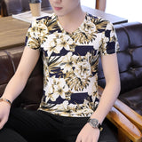 2020 new men t shirt casual short sleeve men's basic tops tees stretch t shirt mens clothing chemise homme